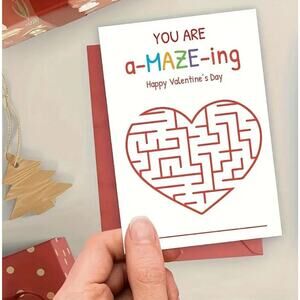 You Are a-MAZE-ing Kids School Valentines Day School Cards NEW SEALED